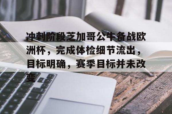 包含冲刺阶段芝加哥公牛备战欧洲杯，完成体检细节流出，目标明确，赛季目标并未改变的词条